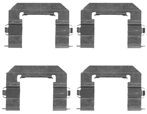 PAGID tartozékkészlet, tárcsafékbetét - K0193 - TothCarparts