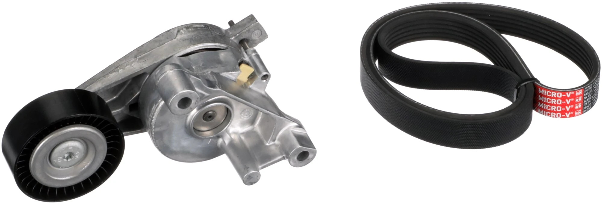 GATES hosszbordás szíj készlet - K026PK1053 - TothCarparts