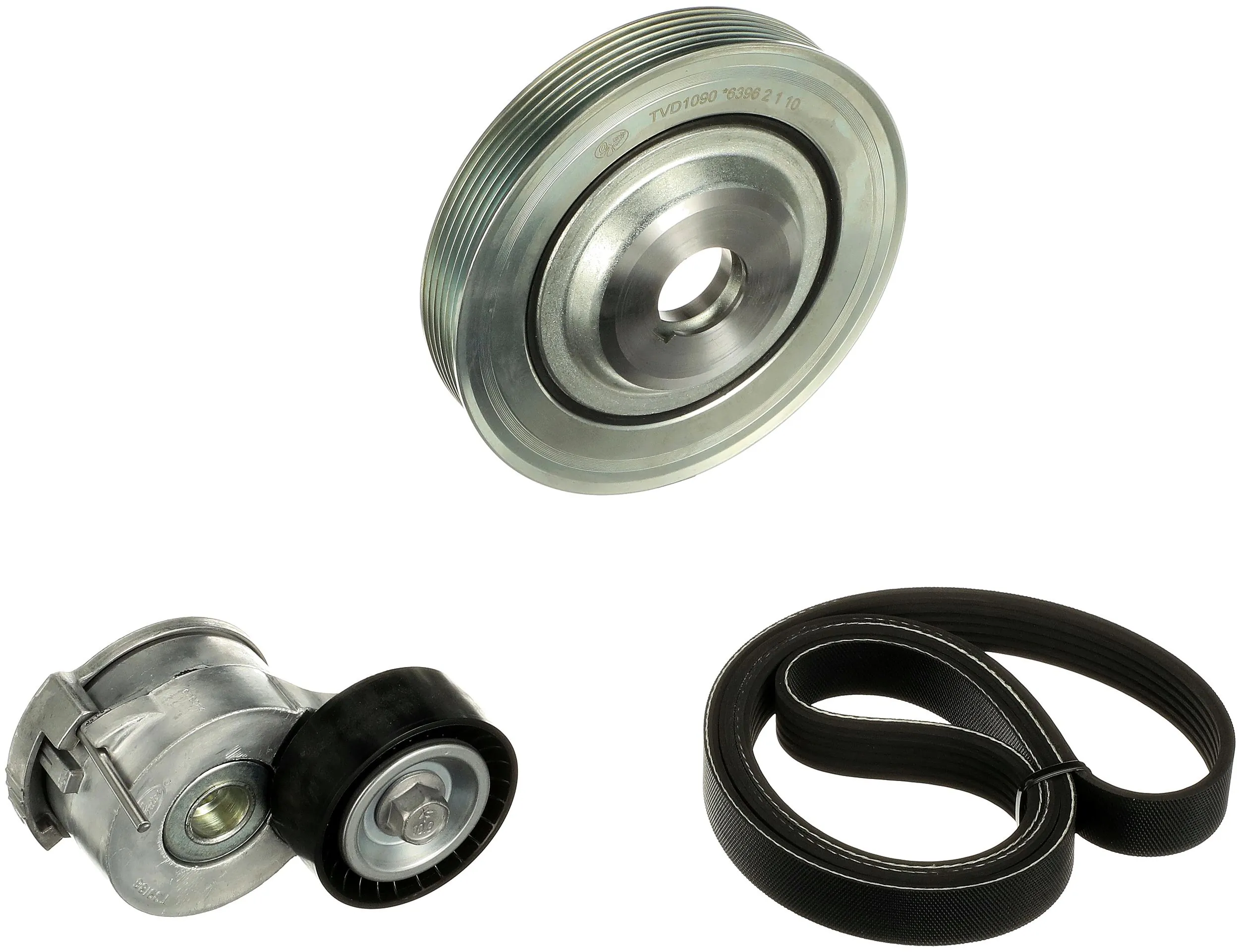 GATES hosszbordás szíj készlet - K026PK1245 - TothCarparts