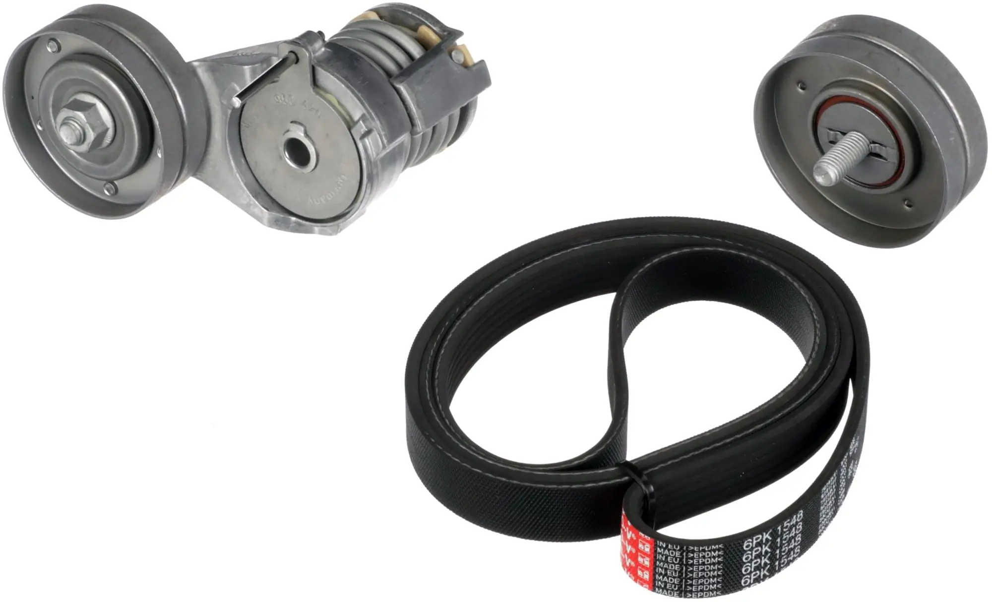 GATES hosszbordás szíj készlet - K026PK1548 - TothCarparts