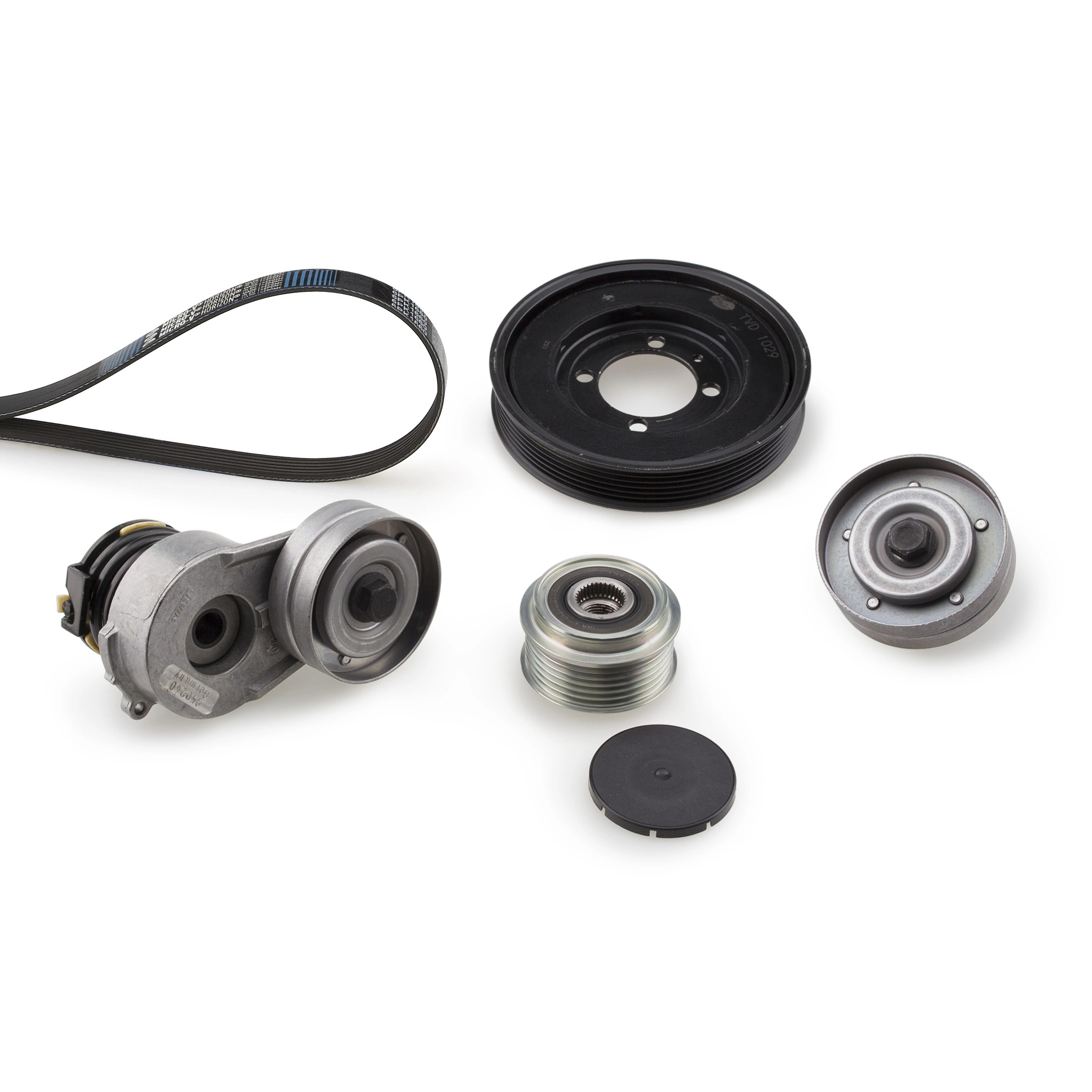 GATES hosszbordás szíj készlet - K026PK1600XS - TothCarparts