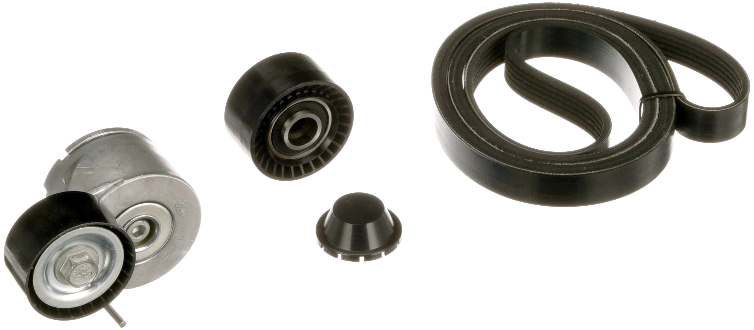 GATES hosszbordás szíj készlet - K026PK1708 - TothCarparts