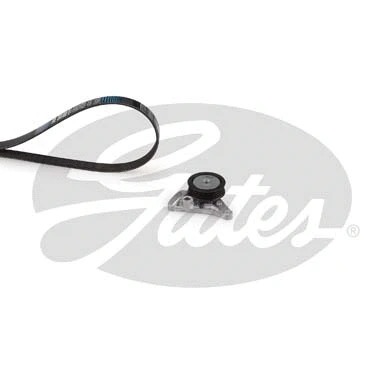 GATES hosszbordás szíj készlet - K034PK855 - TothCarparts