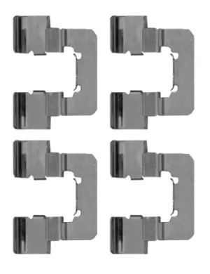 PAGID tartozékkészlet, tárcsafékbetét - K0369 - TothCarparts