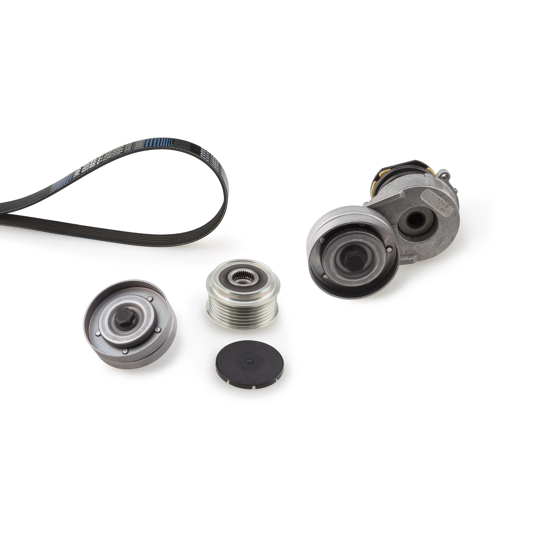 GATES hosszbordás szíj készlet - K036PK1623 - TothCarparts