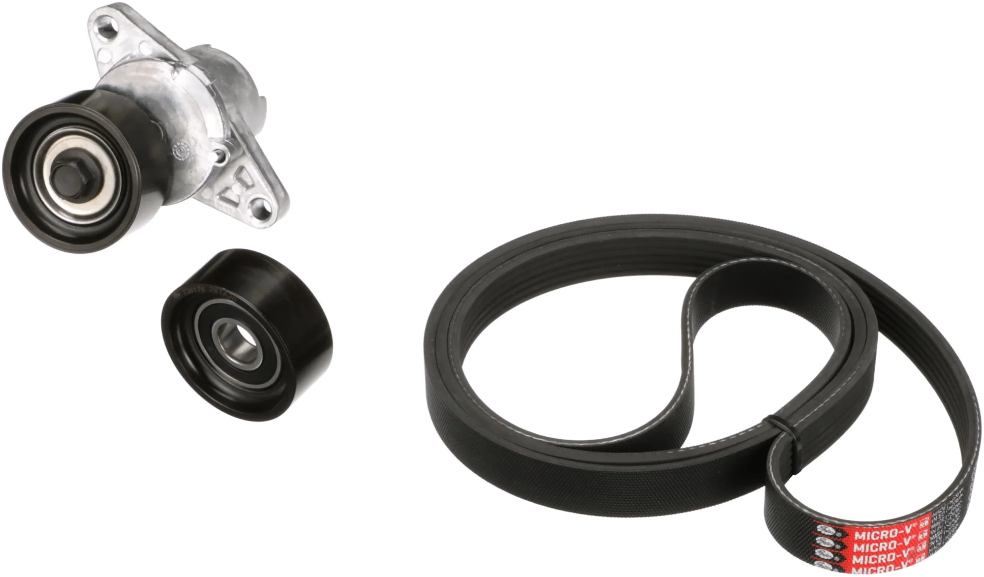 GATES hosszbordás szíj készlet - K036PK1750 - TothCarparts