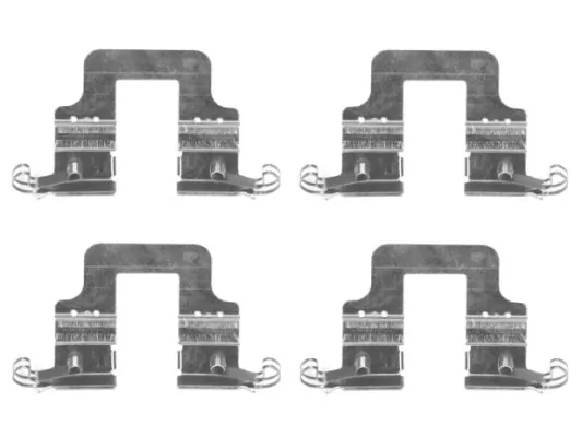PAGID tartozékkészlet, tárcsafékbetét - K0381 - TothCarparts