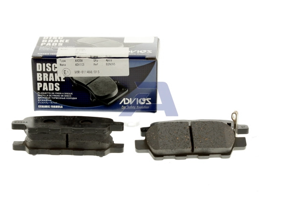AISIN fékbetétkészlet, tárcsafék - B2N095 - TothCarparts