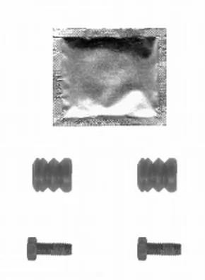 PAGID tartozékkészlet, tárcsafékbetét - K0393 - TothCarparts