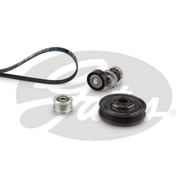 GATES hosszbordás szíj készlet - K046PK1070 - TothCarparts