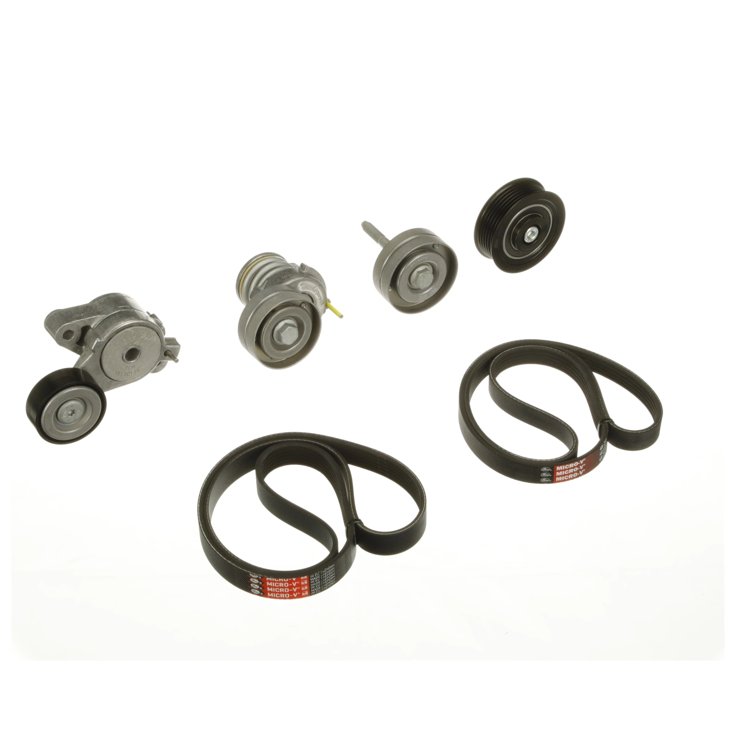 GATES hosszbordás szíj készlet - K046PK1600 - TothCarparts