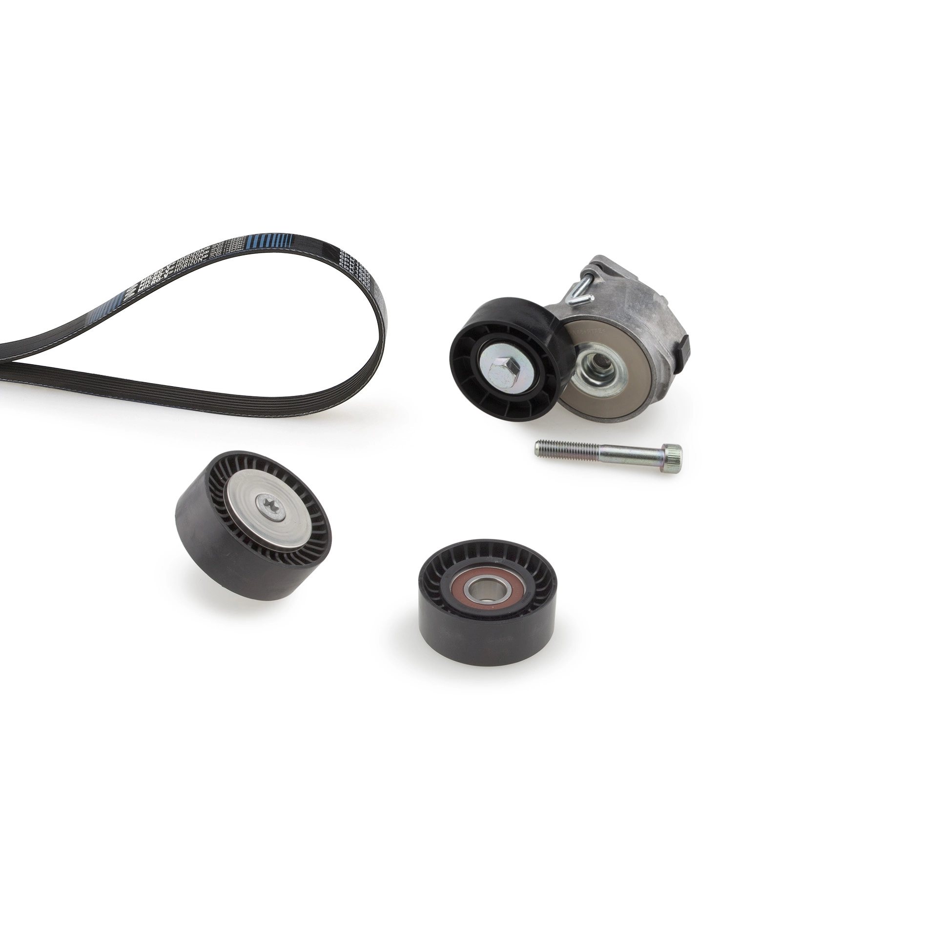 GATES hosszbordás szíj készlet - K096PK1725 - TothCarparts