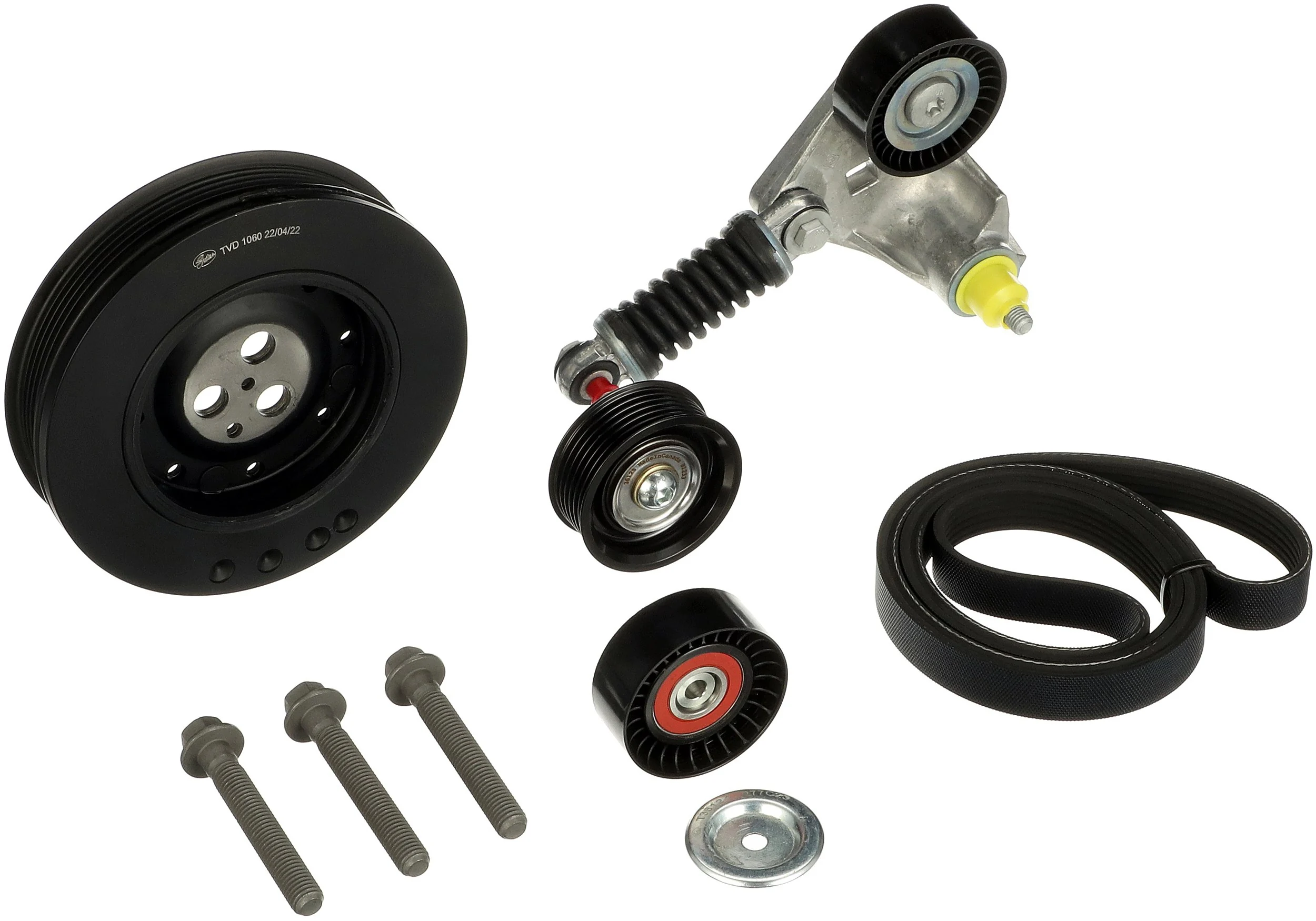 GATES hosszbordás szíj készlet - K116PK1640 - TothCarparts