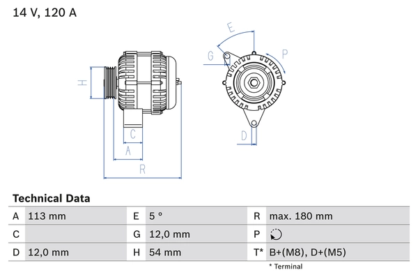 Carwood Group generátor - BREF0320986083300 - TothCarparts