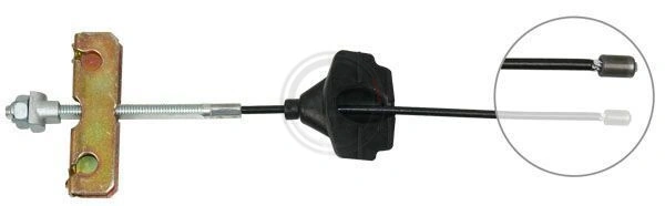 A.B.S. huzal, rögzítőfék - K17631 - TothCarparts