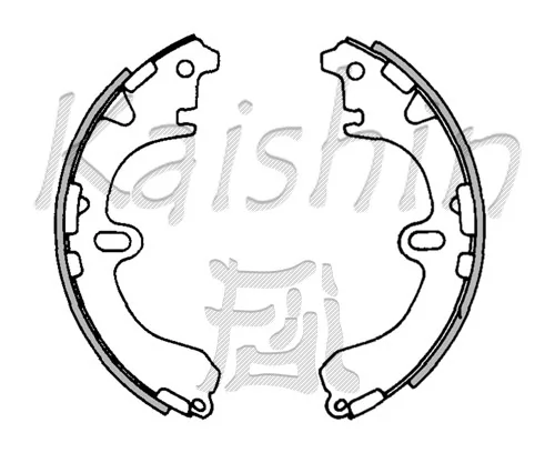 KAISHIN fékpofakészlet - K2311 - TothCarparts
