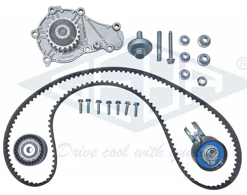 GEBA Vízpumpa + fogasszíj készlet - K30030AS - TothCarparts
