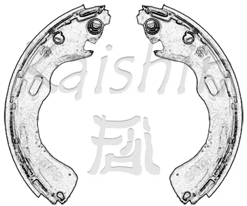 KAISHIN fékpofakészlet - K3382 - TothCarparts