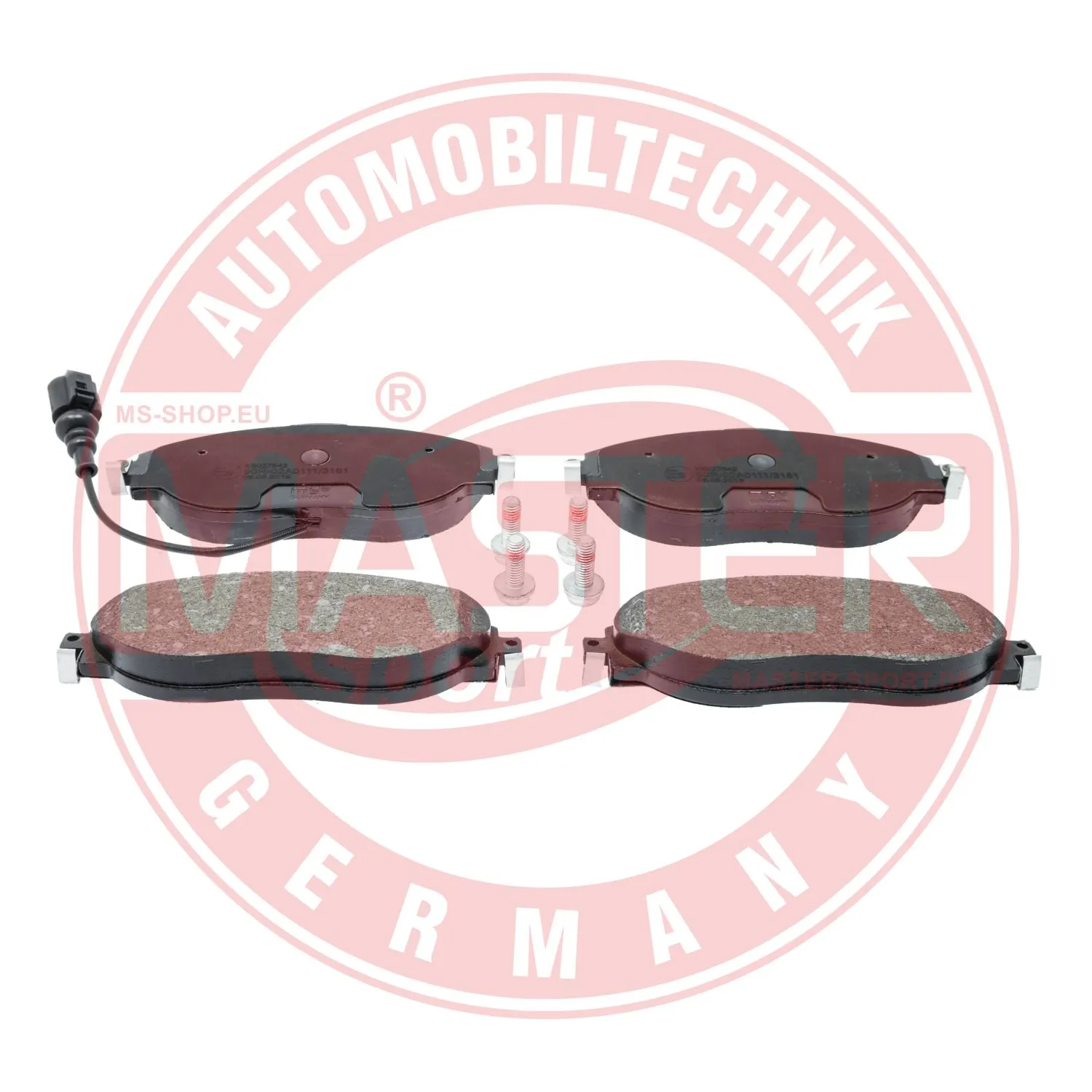 MASTER-SPORT GERMANY fékbetétkészlet, tárcsafék - K6027642 - TothCarparts