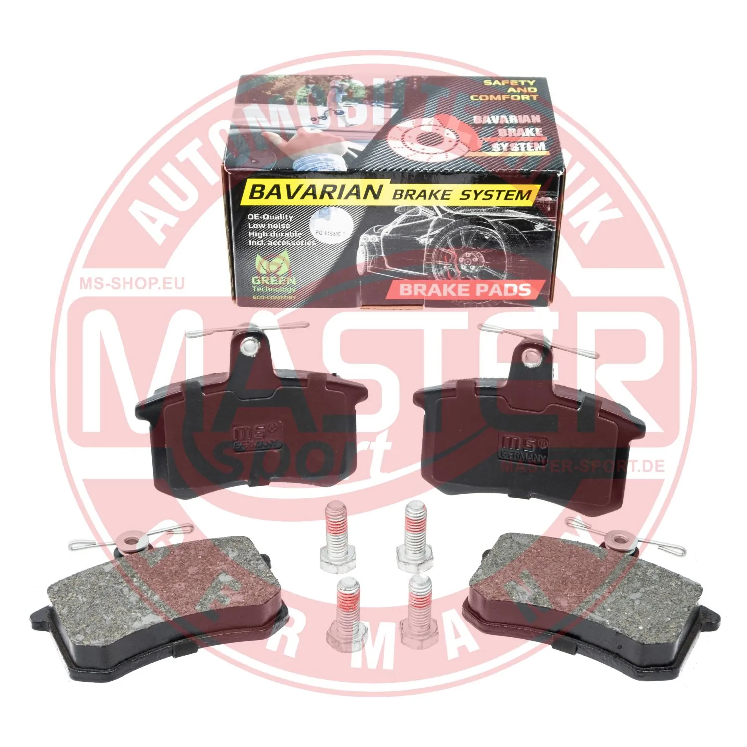 MASTER-SPORT GERMANY fékbetétkészlet, tárcsafék - K6036022 - TothCarparts