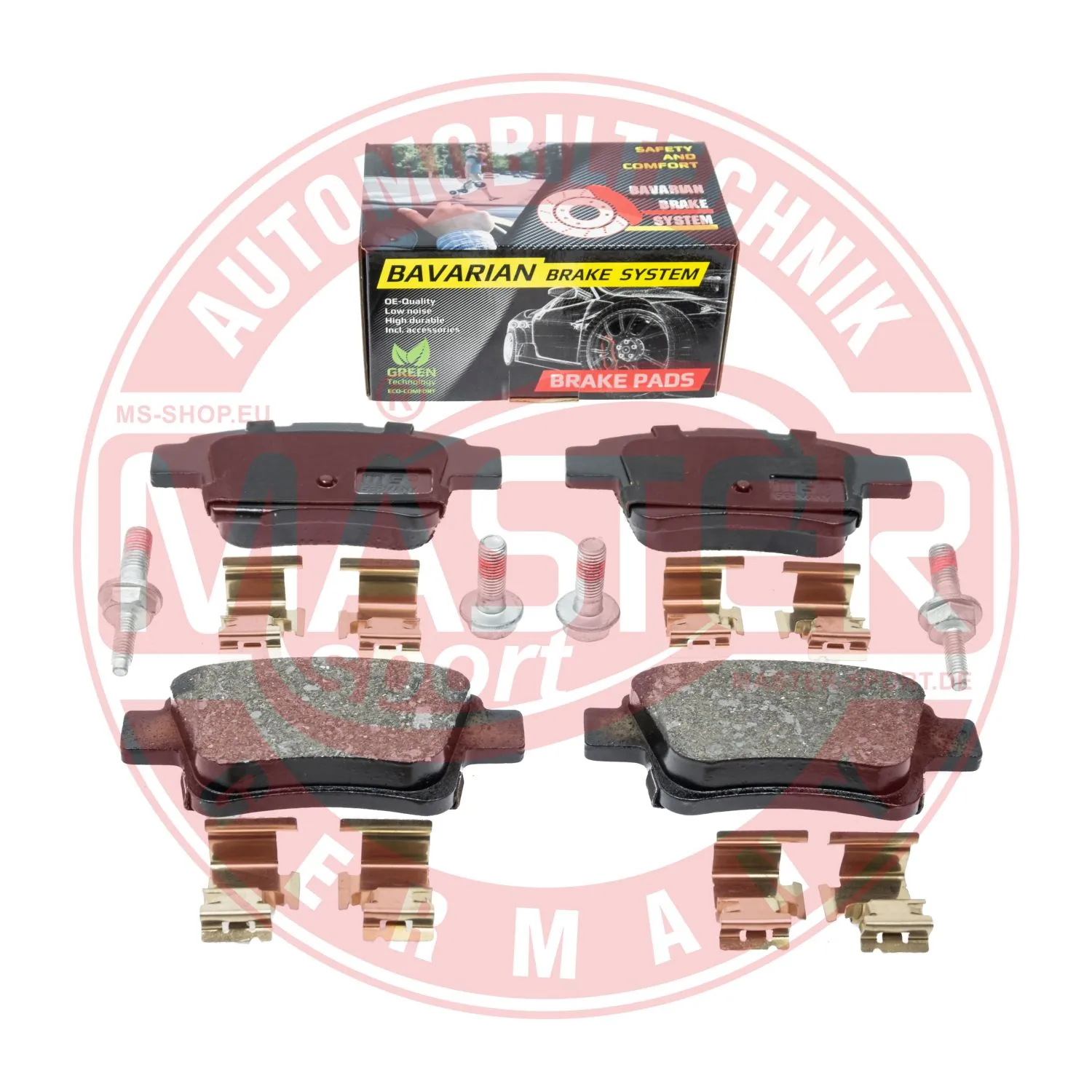 MASTER-SPORT GERMANY fékbetétkészlet, tárcsafék - K6038362 - TothCarparts