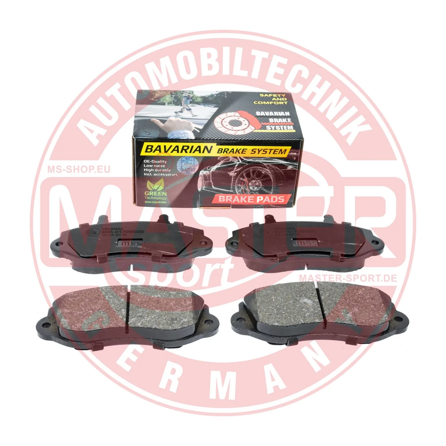 MASTER-SPORT GERMANY fékbetétkészlet, tárcsafék - K6039462 - TothCarparts