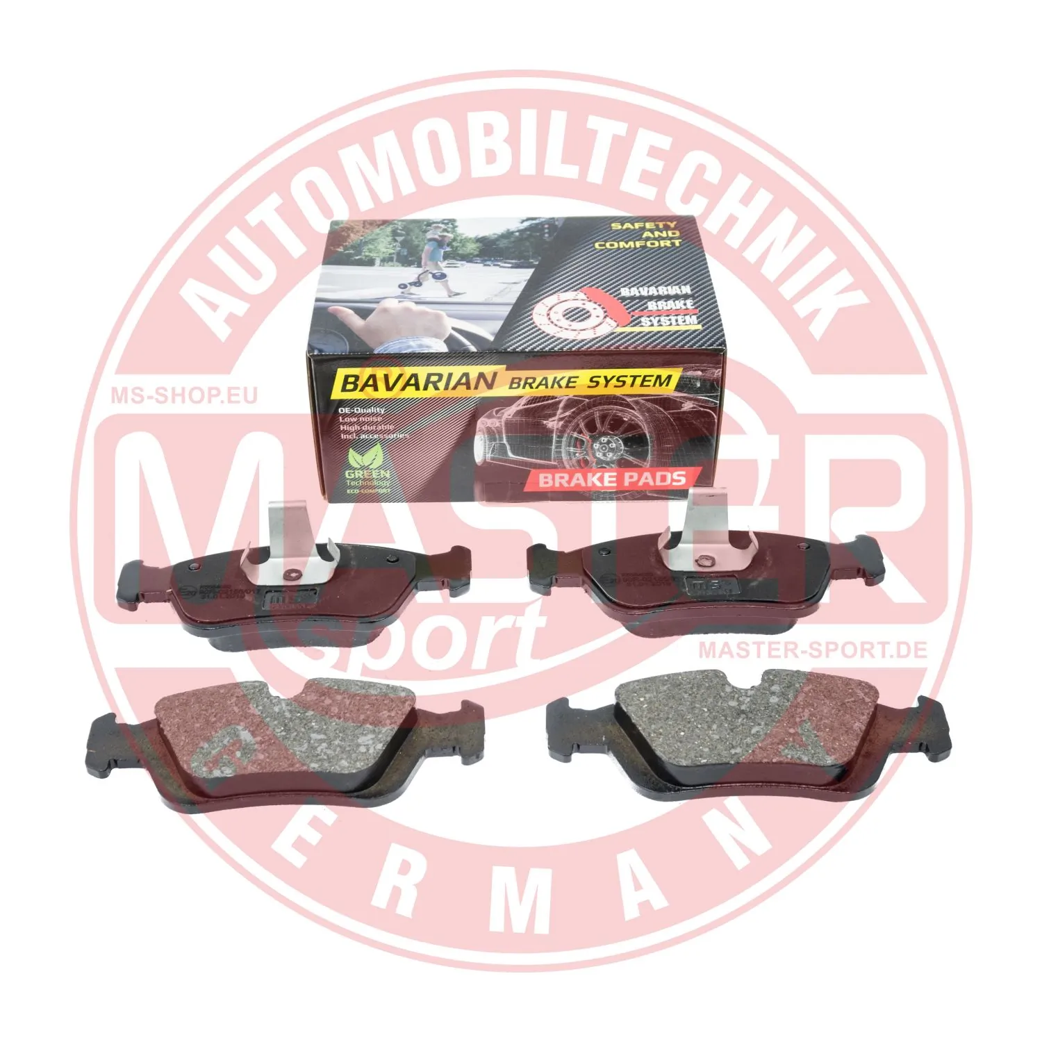 MASTER-SPORT GERMANY fékbetétkészlet, tárcsafék - K6054052 - TothCarparts