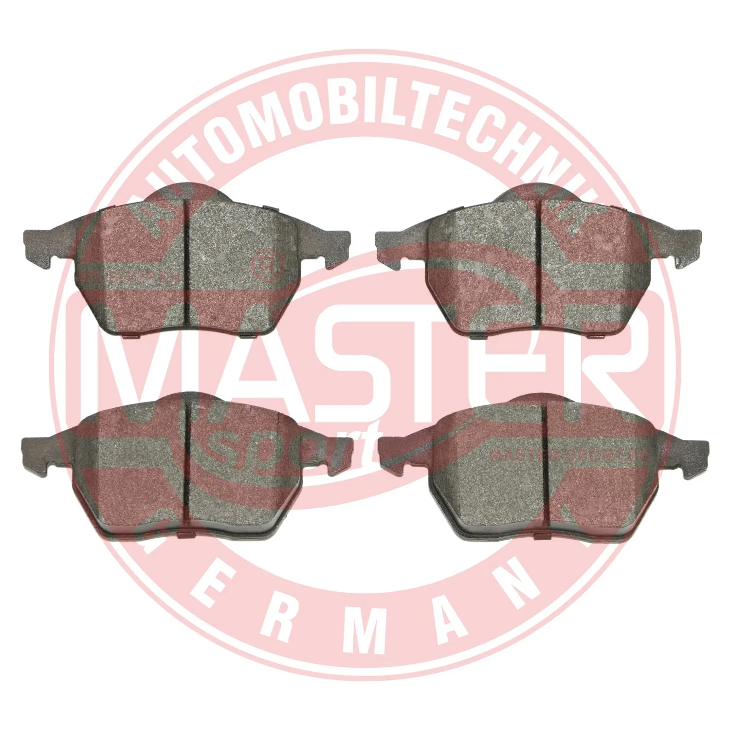MASTER-SPORT GERMANY fékbetétkészlet, tárcsafék - K6070812 - TothCarparts