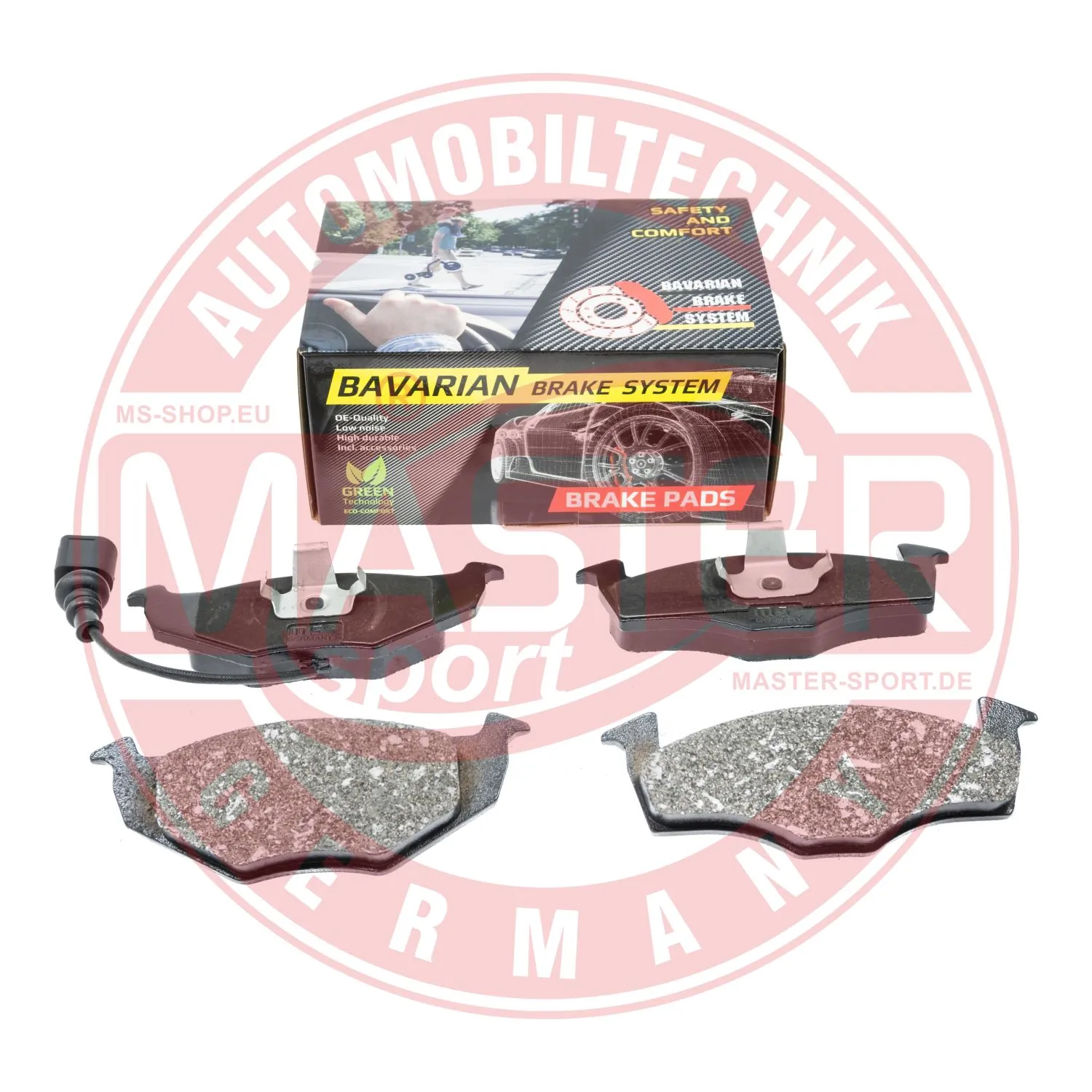 MASTER-SPORT GERMANY fékbetétkészlet, tárcsafék - K6071642 - TothCarparts