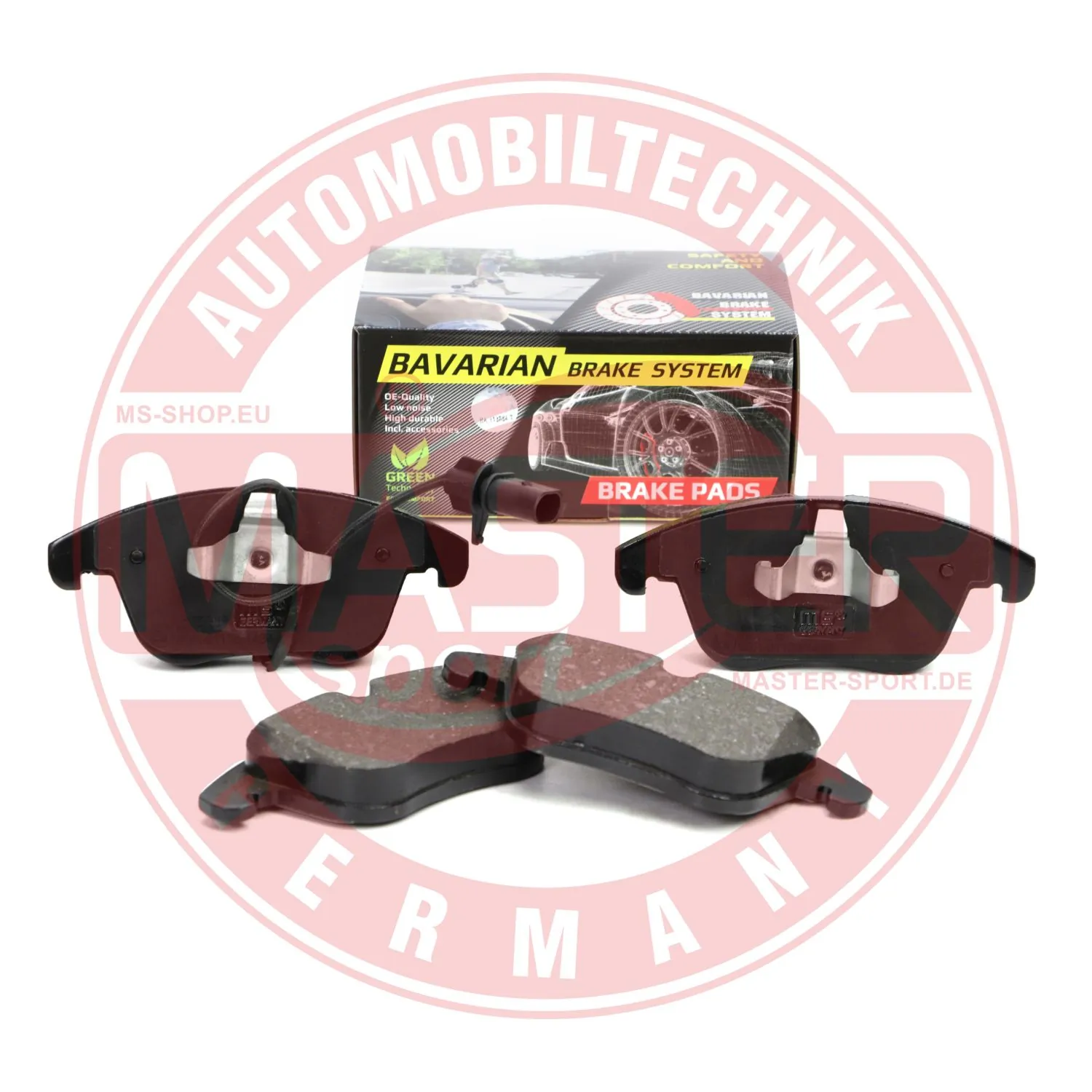 MASTER-SPORT GERMANY fékbetétkészlet, tárcsafék - K6072562 - TothCarparts