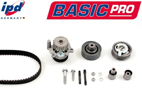 HEPU Vízpumpa + fogasszíj készlet - K62016 - TothCarparts