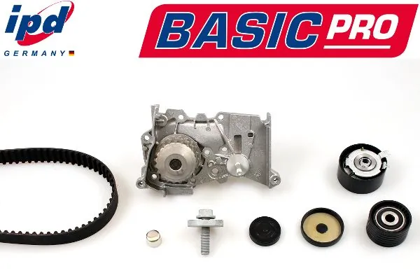 HEPU Vízpumpa + fogasszíj készlet - K62020 - TothCarparts