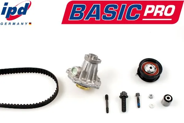 HEPU Vízpumpa + fogasszíj készlet - K62037 - TothCarparts