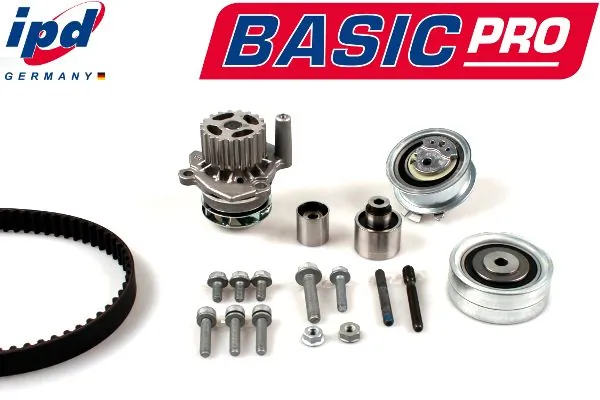 HEPU Vízpumpa + fogasszíj készlet - K62048 - TothCarparts