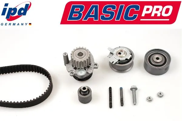 HEPU Vízpumpa + fogasszíj készlet - K62053 - TothCarparts