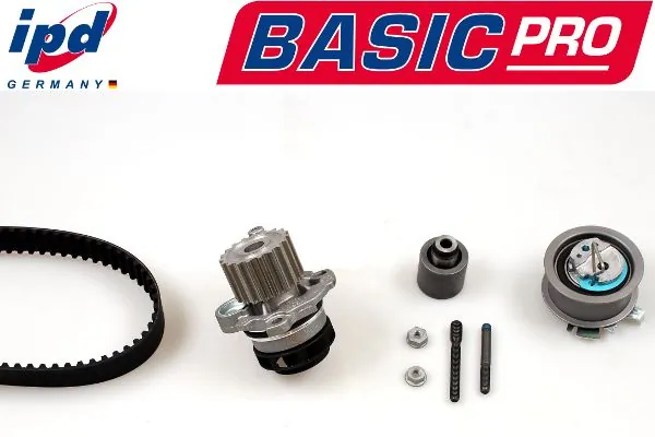 HEPU Vízpumpa + fogasszíj készlet - K62059 - TothCarparts