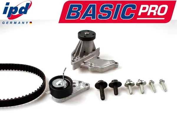 HEPU Vízpumpa + fogasszíj készlet - K62070 - TothCarparts