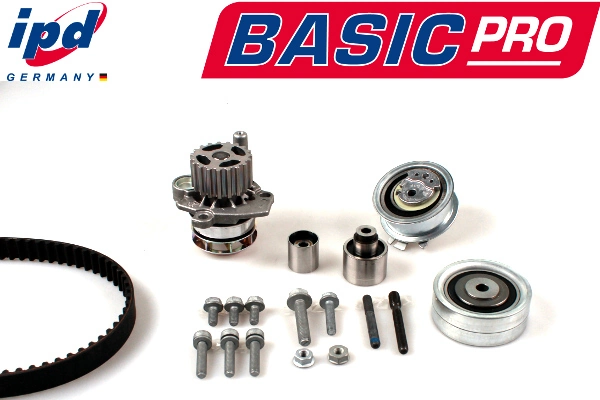 HEPU Vízpumpa + fogasszíj készlet - K62074 - TothCarparts