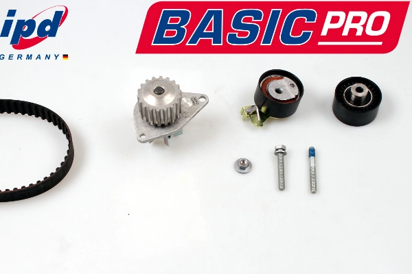 HEPU Vízpumpa + fogasszíj készlet - K62077 - TothCarparts