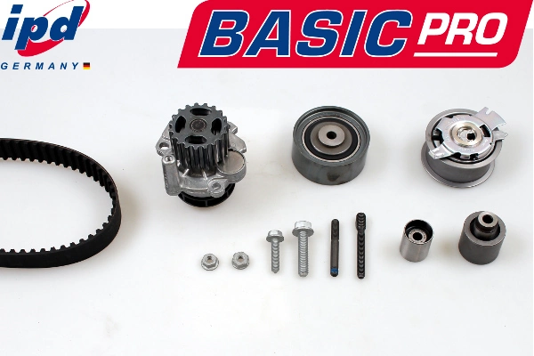 HEPU Vízpumpa + fogasszíj készlet - K62081 - TothCarparts