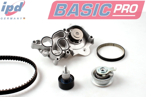 HEPU Vízpumpa + fogasszíj készlet - K62087 - TothCarparts