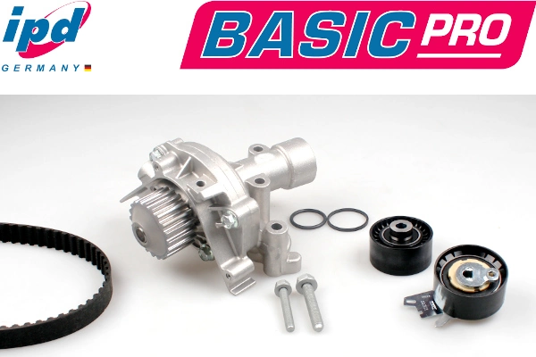 HEPU Vízpumpa + fogasszíj készlet - K62098 - TothCarparts