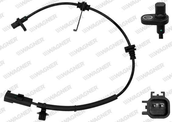 WAGNER-AU érzékelő, kerékfordulatszám - WS1122-SE-WG - TothCarparts