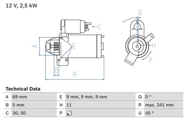 Carwood Group önindító - BREF0320986022020 - TothCarparts