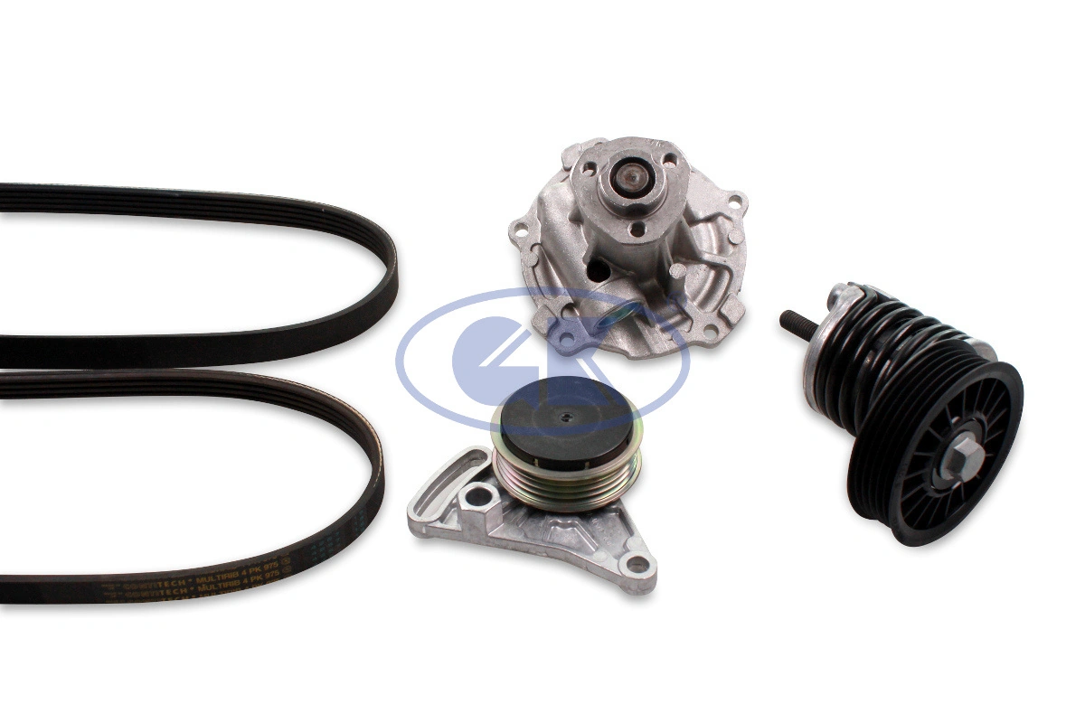 GK Vízszivattyú + bordásszíjkészlet - K980158D - TothCarparts