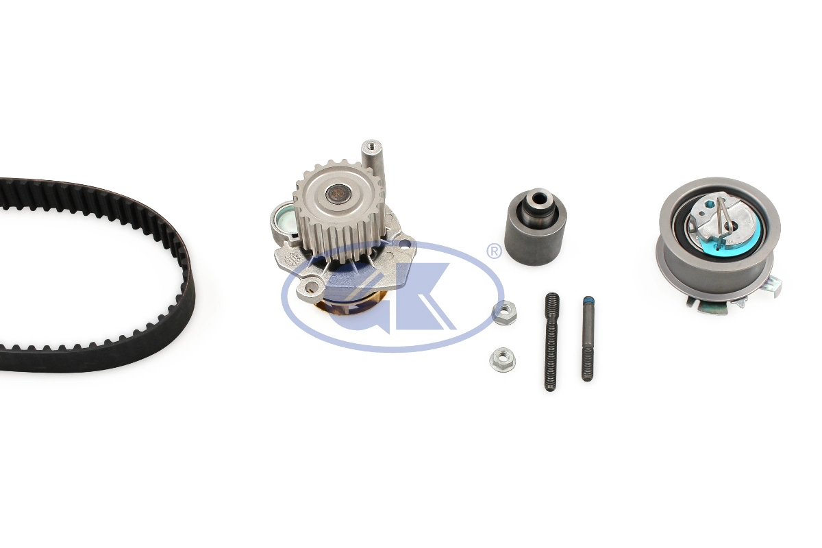 GK Vízpumpa + fogasszíj készlet - K980256A - TothCarparts