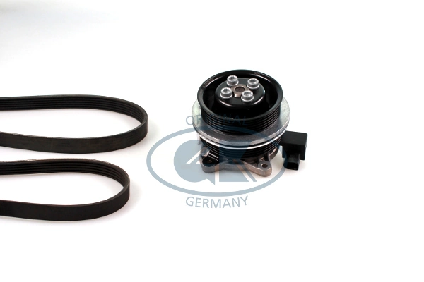 GK Vízszivattyú + bordásszíjkészlet - K980289A - TothCarparts