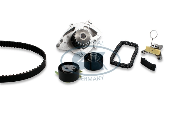 GK Vízpumpa + fogasszíj készlet - K986801A-XL - TothCarparts