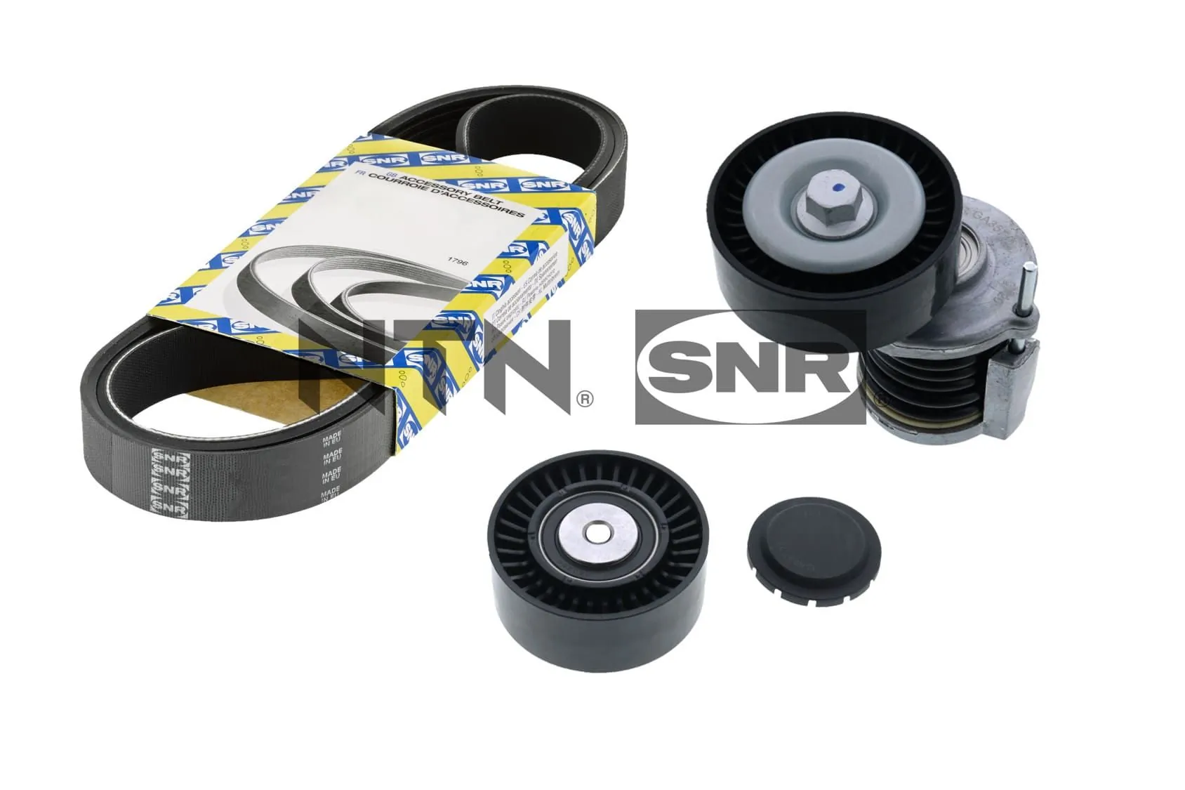 SNR hosszbordás szíj készlet - KA857.22 - TothCarparts