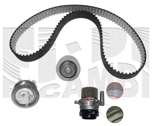 AUTOTEAM Vízpumpa + fogasszíj készlet - KATW1263B - TothCarparts